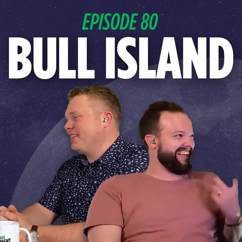 Tim and Jaron talk about Bull Island the original Fyre Festival on their educational comedy podcast