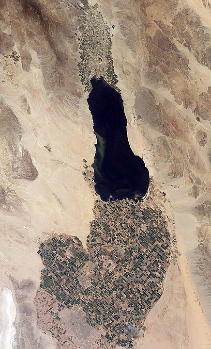 The Salton Sea, California from space