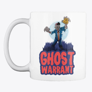 Ghost Warrant mug - TILLN Podcast Merch
