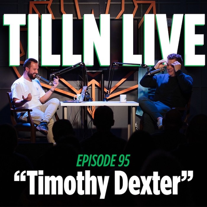Jaron Myers and Tim Stone talk about Timothy Dexter Live from the TILLN Live Show at the Rino in Kansas City, MO
