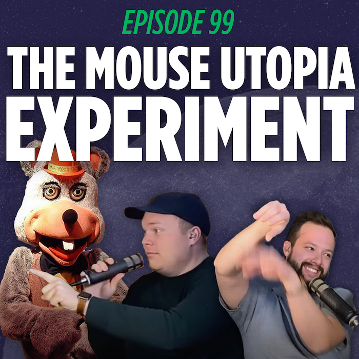 Jaron Myers and Tim Stone talking about the Mouse Utopia Experiment
