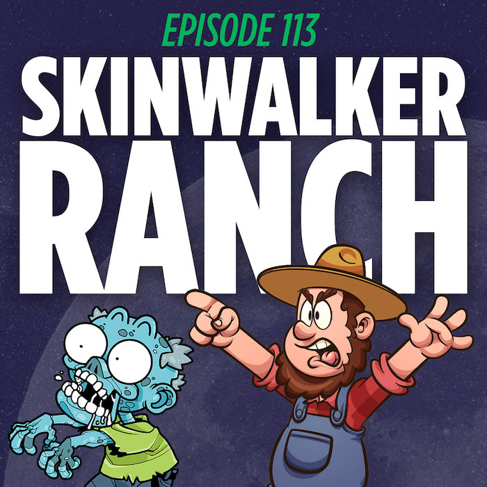 rancher chasing a zombie on the thumbnail for episode 113 of the things I learned last night podcast