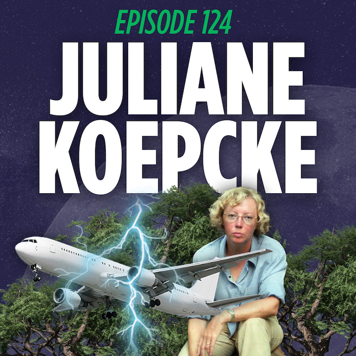 Juliane Koepcke, an airplane getting struck by lightning, and the amazon rainforest